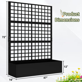 Toriexon planter built-in drainage holes support healthy moisture management.