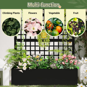 Toriexon trellis planter suits garden, patio, and balcony setups.