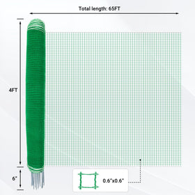 Toriexon temporary fence double-spiked-posts for secure poultry pens