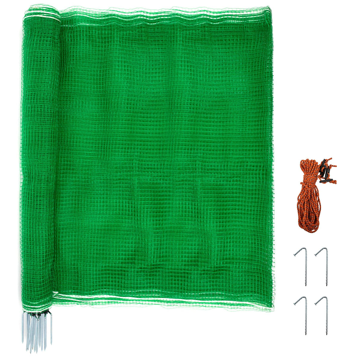 Toriexon temporary fence with posts demonstrates sturdy 4' x 100' coverage for secure backyard setups.