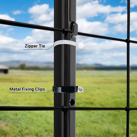 Versatile Toriexon fence posts for temporary fencing and gate posts