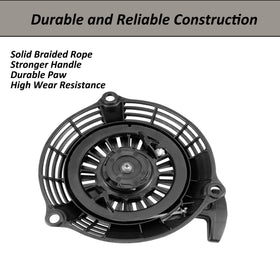 Brand-new starter components for dependable lawn mower performance.