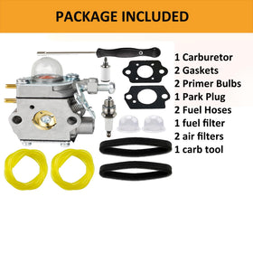 Tormudaca carburetor tool, included for on-site installation