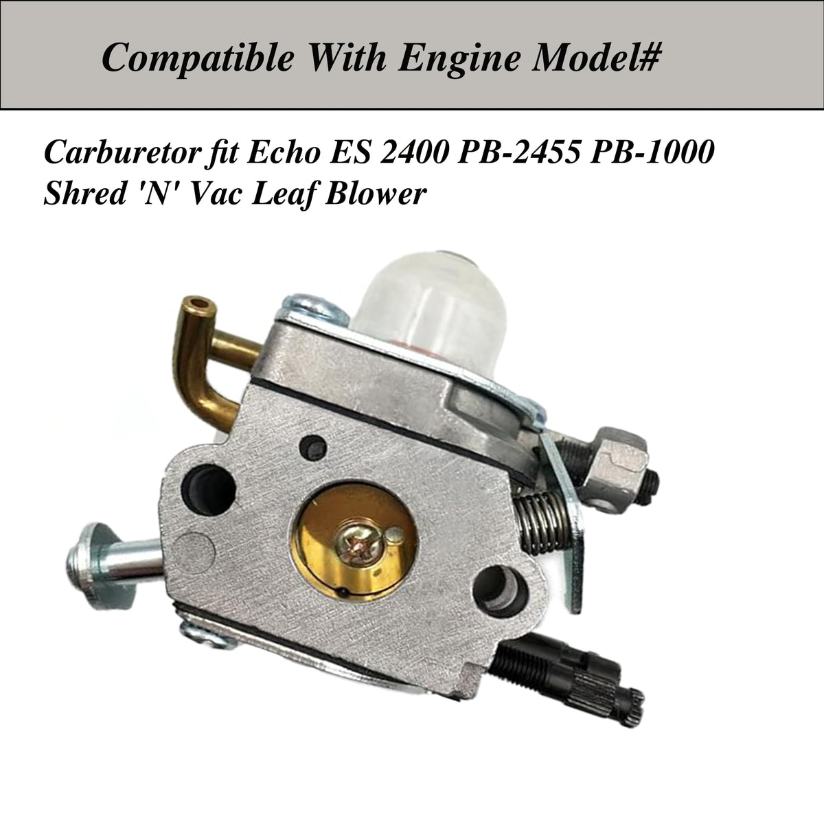 Tormudaca carburetor kit for Echo PB-1000 supports easy maintenance.