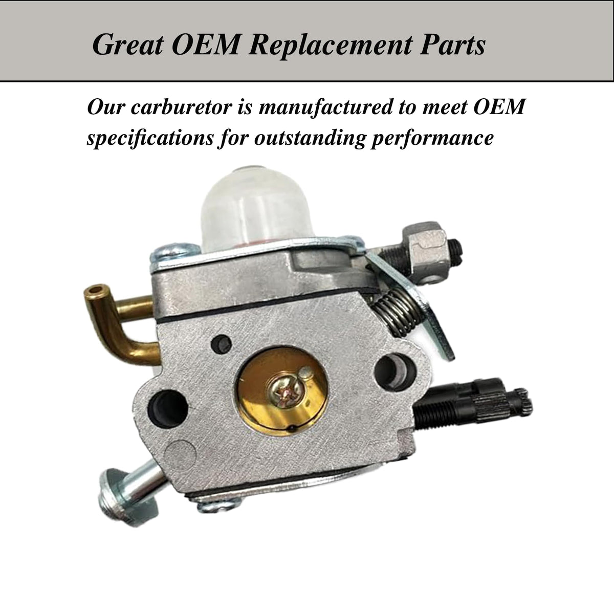 Tormudaca carburetor kit for Zama C1U-K126 promotes dependable starting.