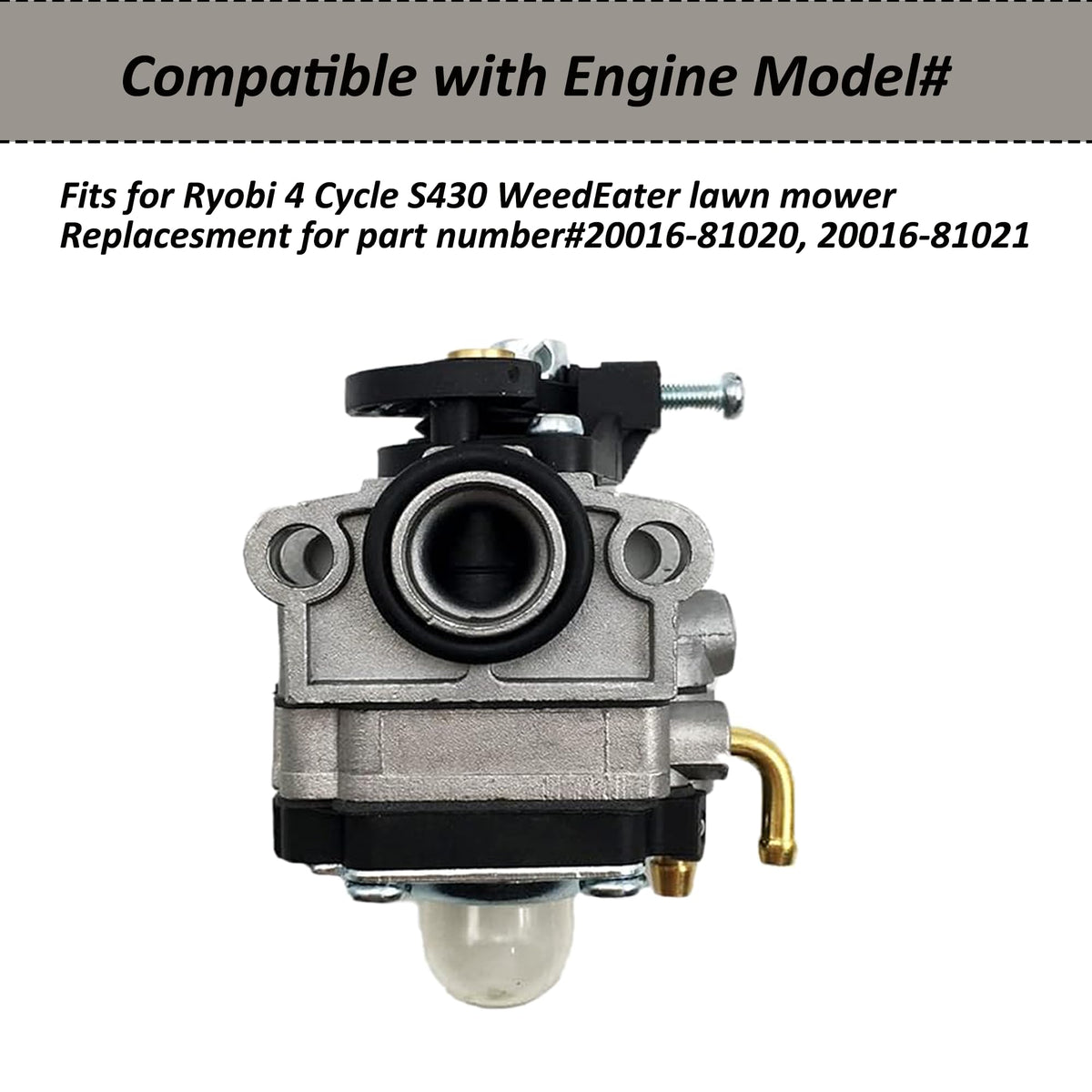 Tormudaca primer bulbs and fuel line kit support smoother throttle response.
