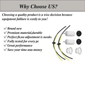 Tormudaca complete fuel-line kit with filters and bulbs for quick service