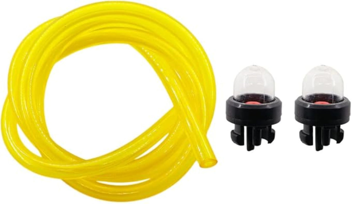 Tormudaca primer bulb and fuel line for Hitachi CG22EABSLP trimmer, smooth startup and steady fuel delivery.