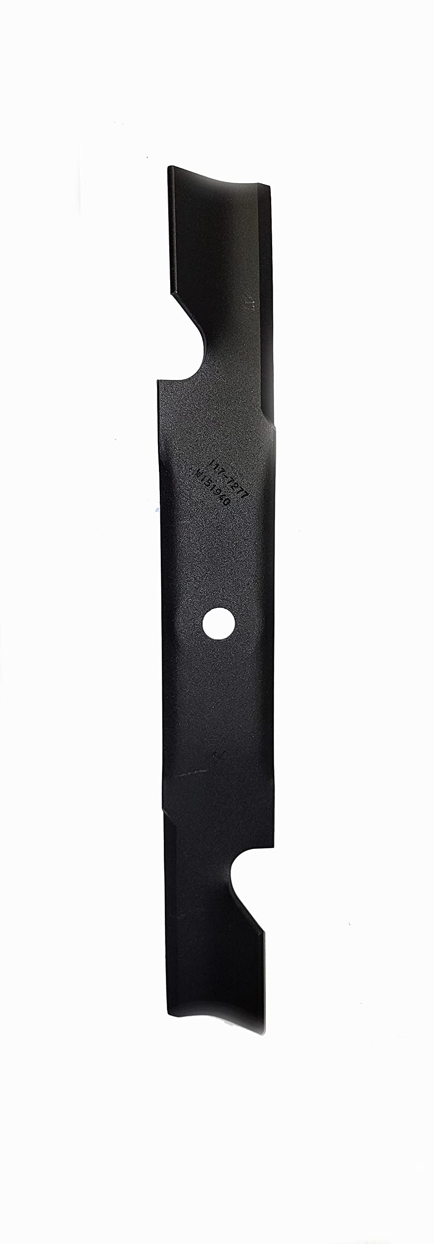 Toro 48in TimeCutter blades close-up highlighting sharp edges for a clean lawn finish.