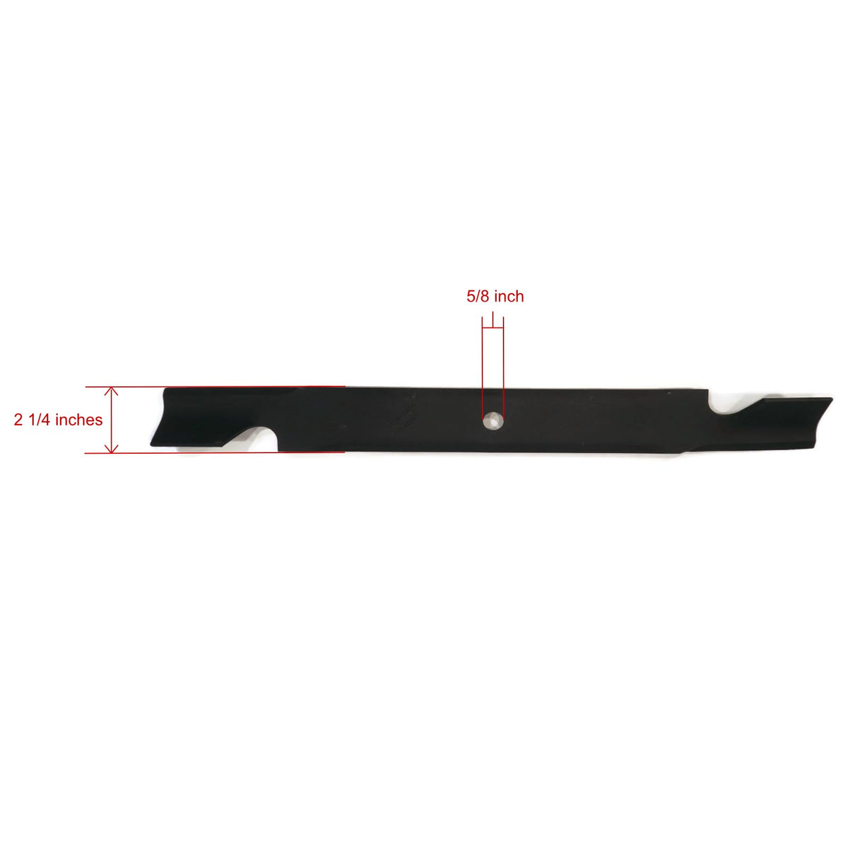 Toro blade packaging showing three blades included for quick replacement.