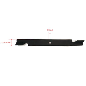 Toro blade packaging showing three blades included for quick replacement.