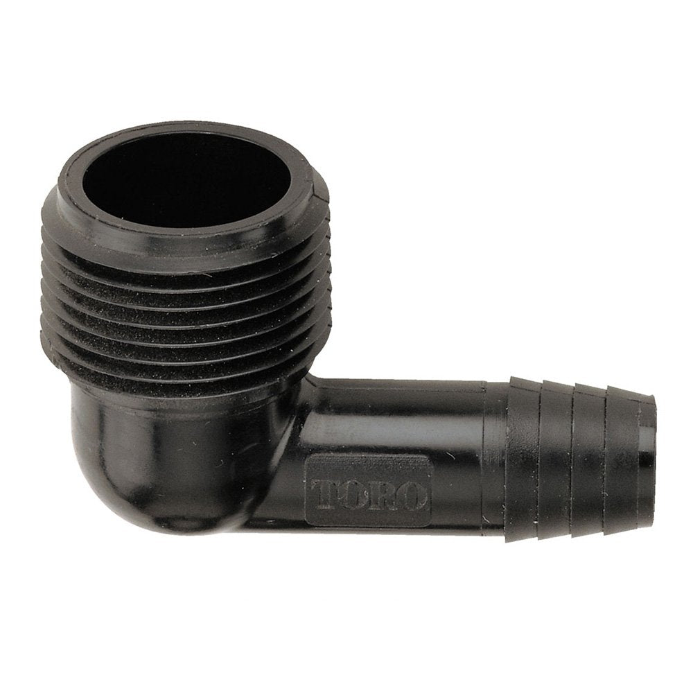 Toro Funny Pipe 3/4-Inch Male Elbow Sprinkler for quick, flexible irrigation setup.