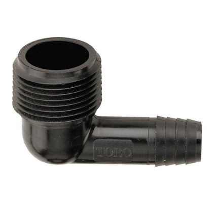 Toro Funny Pipe 3/4-Inch Male Elbow Sprinkler for quick, flexible irrigation setup.