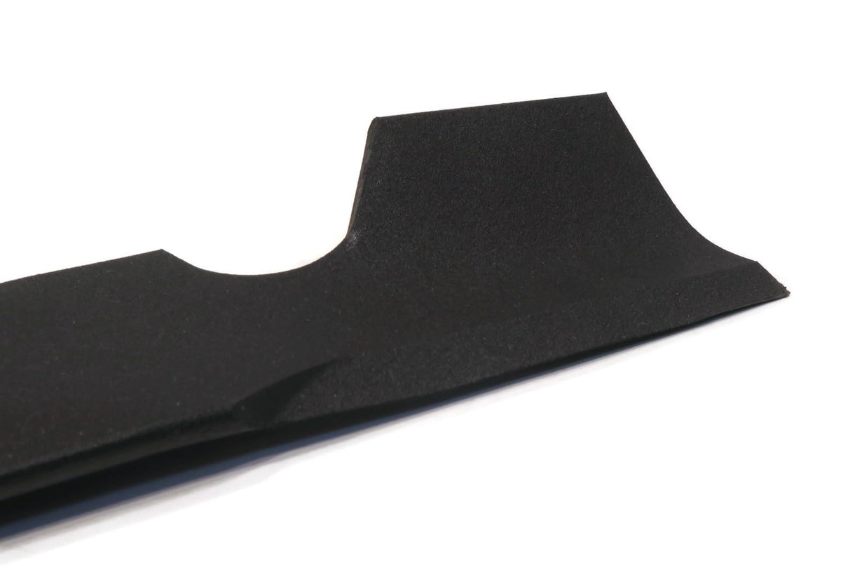 Toro installation guide image with quick-fit steps for safe blade changes.