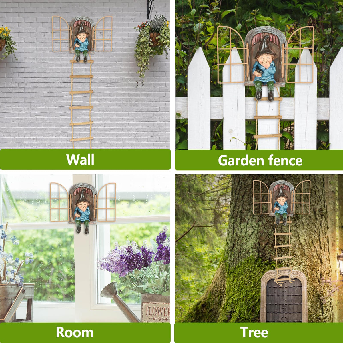 Toromiu entryway welcome gnome greets guests with playful storytelling charm