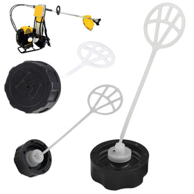 TorSor chainsaw cap detail protects fuel tank opening during heavy use.