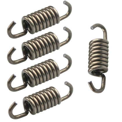 TorSor lawn mower clutch spring compatible with 43cc-52cc engines, ready for replacement.