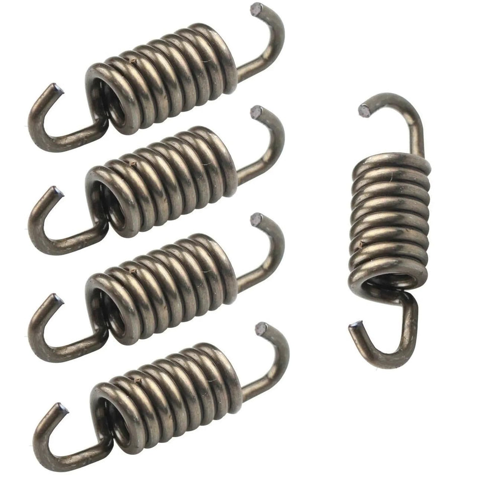 TorSor lawn mower clutch spring compatible with 43cc-52cc engines, ready for replacement.