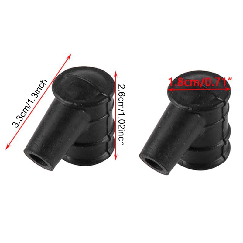 TorSor spark plug boot cap close-up shows rubber and metal build