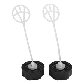 TorSor strimmer cap in action keeps fuel secure while moving.