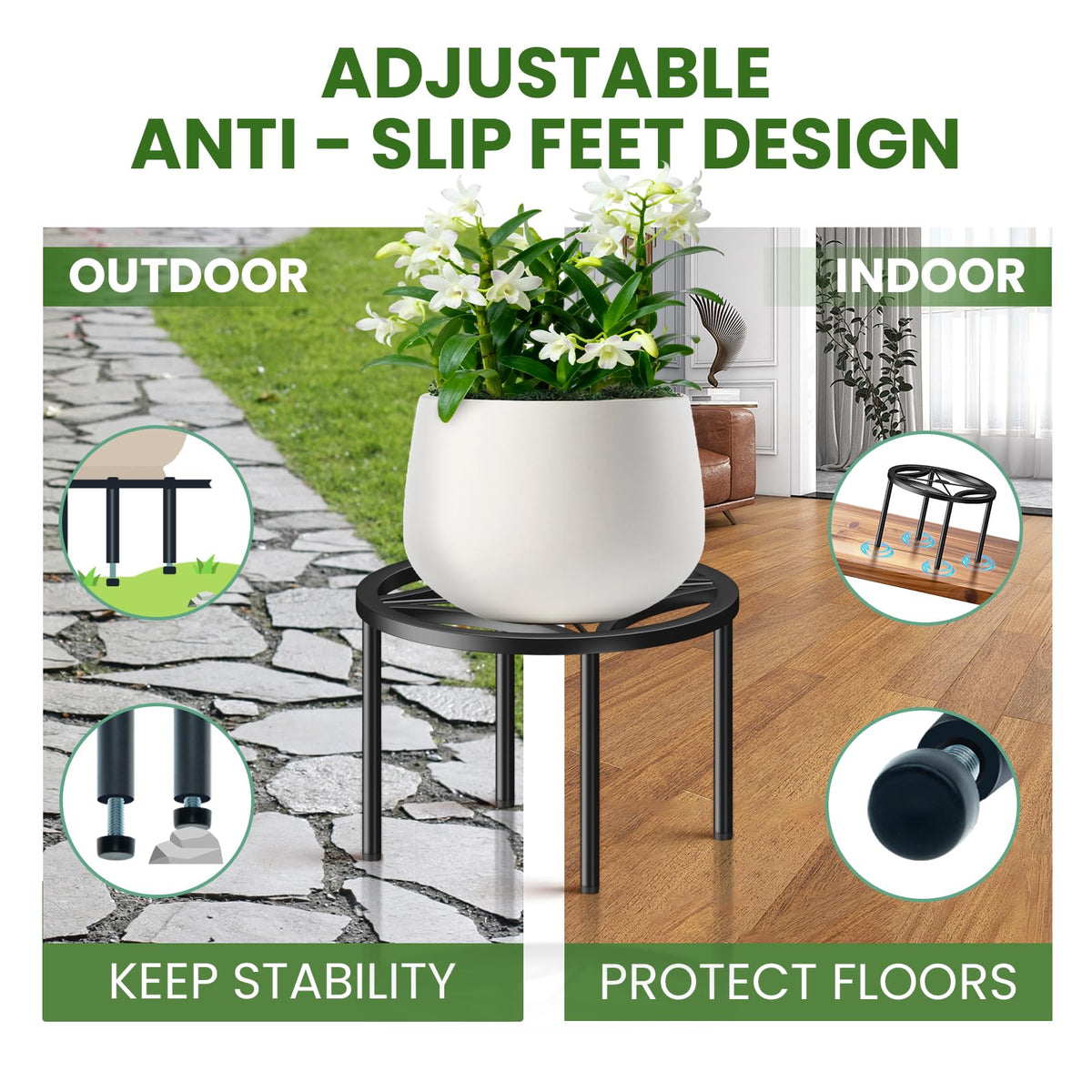 TOSKING modern geometric design complements various decor styles.