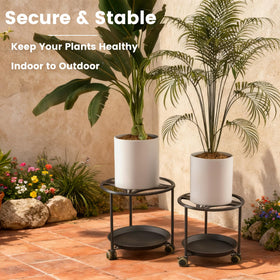 TOSKING two sizes fit a range of planters.