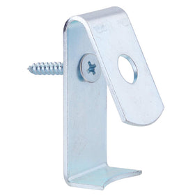 Tosnail galvanized steel clip withstands outdoor weather for lasting use.
