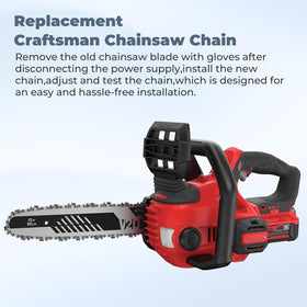 TOSRWGLL 0.043 gauge 3/8 LP pitch chain for smooth feeding