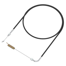 TOSRWGLL 17527 clutch cable closeup showing durable PVC enclosure for Earthquake mowers
