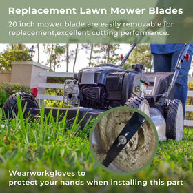 TOSRWGLL 212-9903 dethatcher blade flat edge enhances mulching performance.