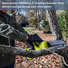 TOSRWGLL 38-drive-links 6in chain for secure operation.
