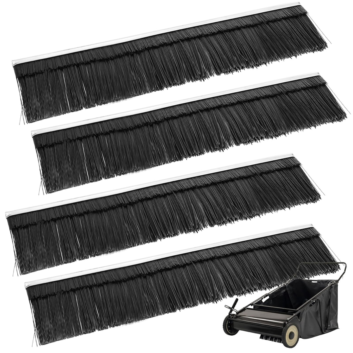 TOSRWGLL 46780 replacement brush for Agri-Fab 45-0261 improves debris sweeping efficiency.