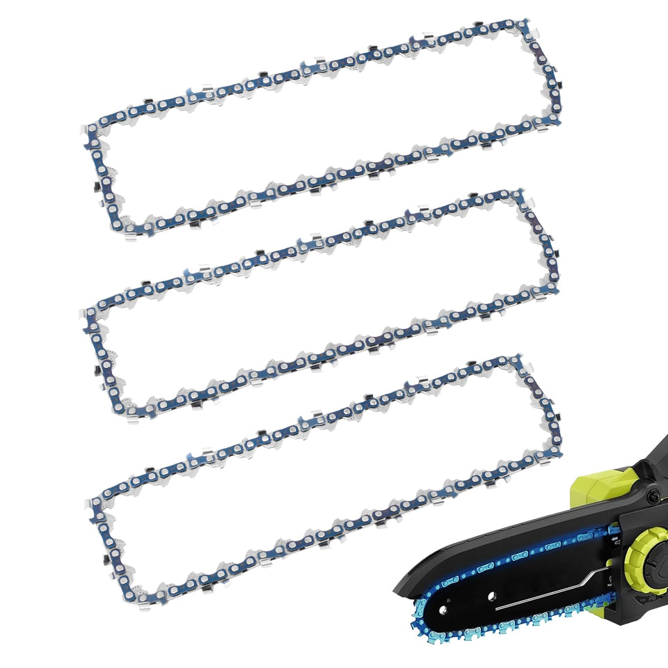 TOSRWGLL 6in pruning chain for Ryobi P25013 enables clean cuts.