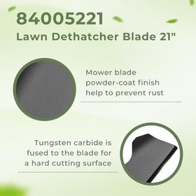 TOSRWGLL durable blade construction withstands tough conditions and longer intervals between sharpening