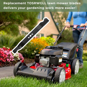 TOSRWGLL easy-install blade design enables quick replacement and less downtime