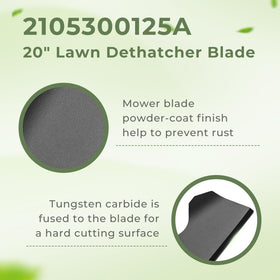 TOSRWGLL powder-coated blade surface resists rust for longer tool life.