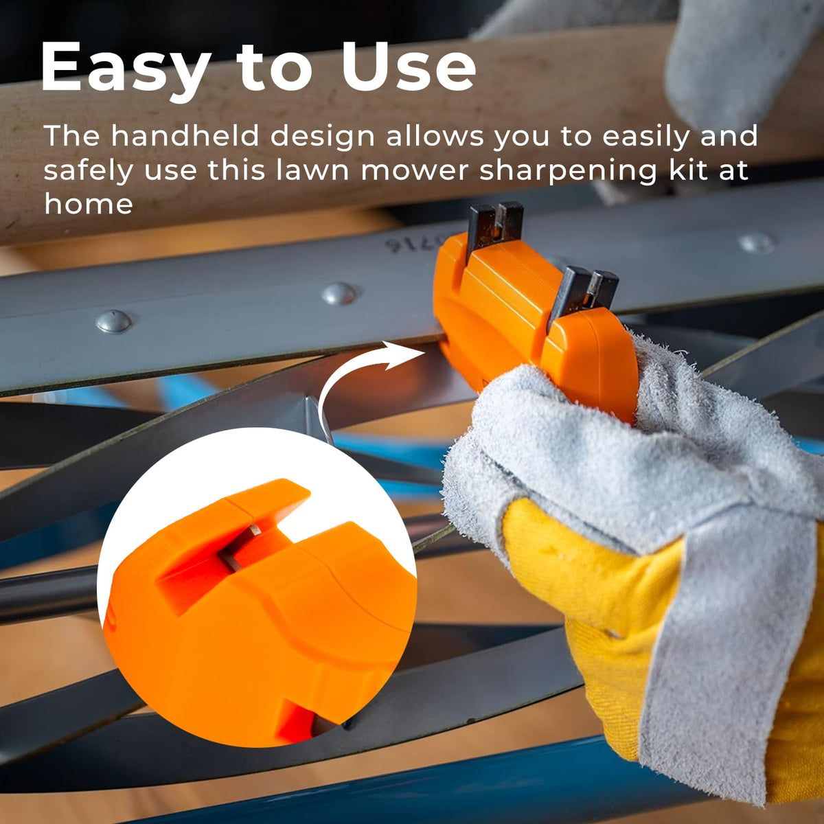 TOSRWGLL SK-2 reel blades sharpening reduces burrs for smoother cuts.