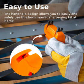 TOSRWGLL SK-2 reel blades sharpening reduces burrs for smoother cuts.