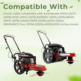 TOSRWGLL mower-cable image illustrates tool-free quick installation concept