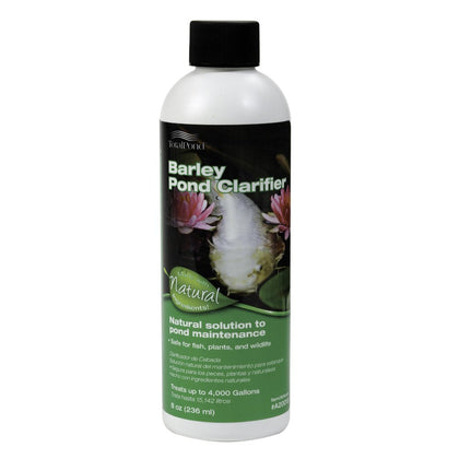 TotalPond Barley Pond Clarifier bottle keeps pond water clear and safe for fish.