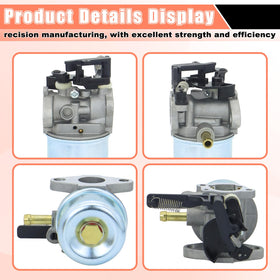 TOTEDELL carburetor kit gaskets set ensures snug fit and sealing.