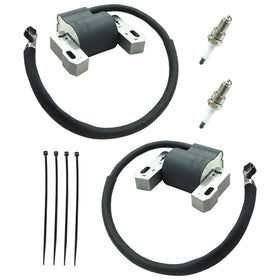 TOTEDELL ignition coil module two-set pack for Briggs & Stratton engines improves spark reliability.