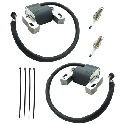 TOTEDELL ignition coil module two-set pack for Briggs & Stratton engines improves spark reliability.