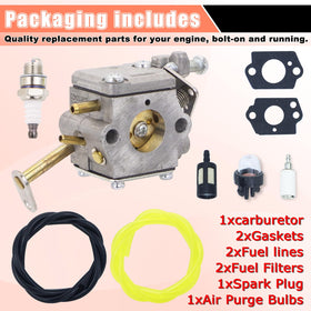 TOTEDELL packaging with all parts included for a complete carb kit.