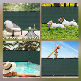 TOTU pet enclosure aid reduces barking by creating a sheltered boundary.