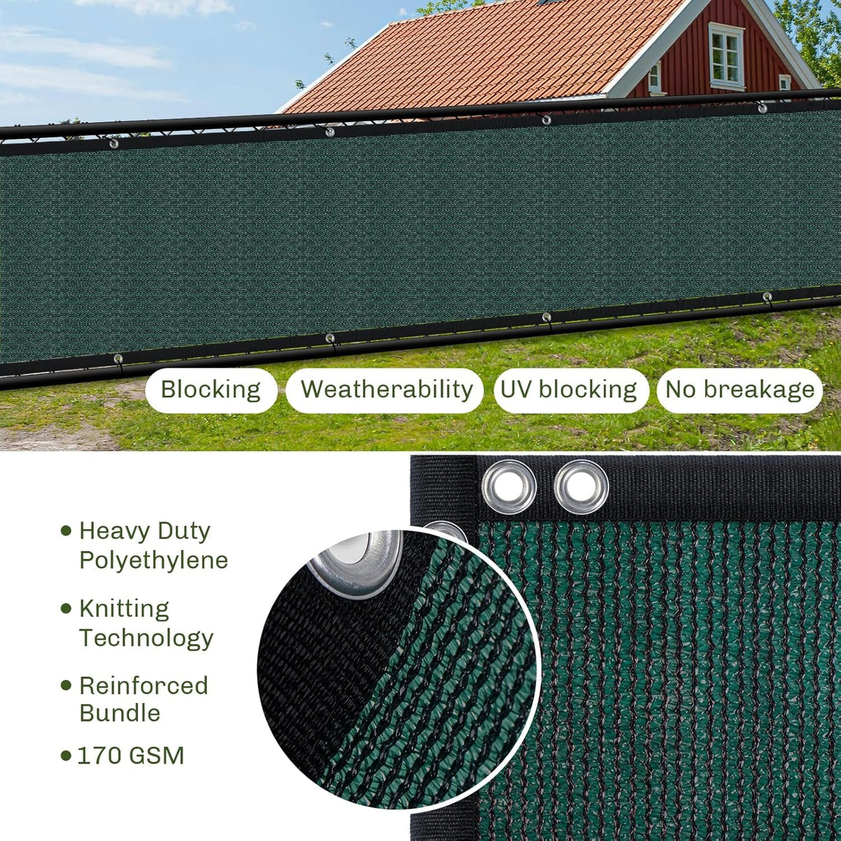 TOTU poolside privacy cover creates a safer, more private pool area.