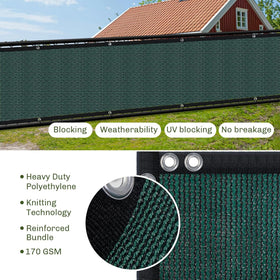 TOTU poolside privacy cover creates a safer, more private pool area.