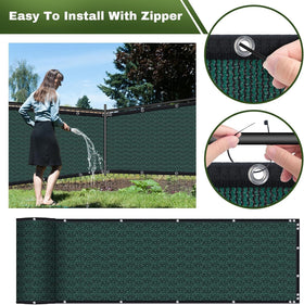 TOTU 3' x 10' to 8' x 50' options fit balconies and yards.