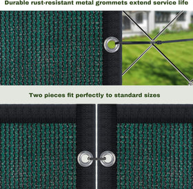 TOTU outdoor shade net delivers durable weather resistance and long service life.