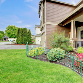 TOUFUN Easy installation fence saves setup time in yards.